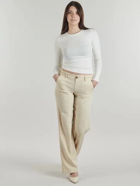 Pantaloni Freeman T.porter de in bej