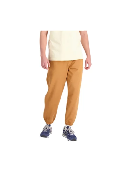 Spodnie dresowe New Balance beżowe