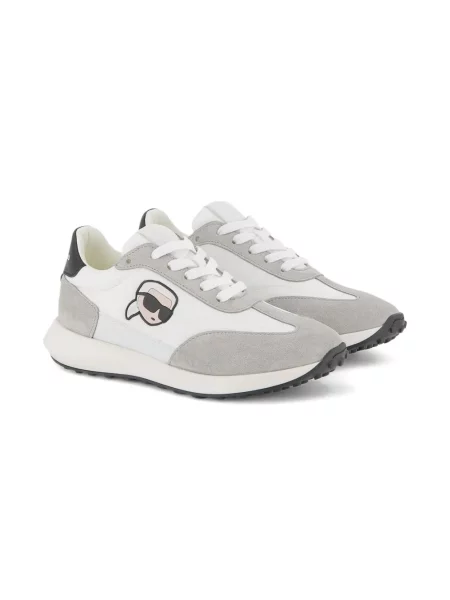 Sneakersy dziecięce Karl Lagerfeld białe