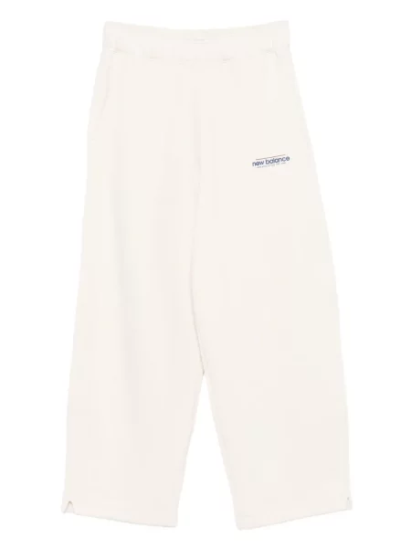 Biustonosz New Balance z nadrukiem z kapturem szary