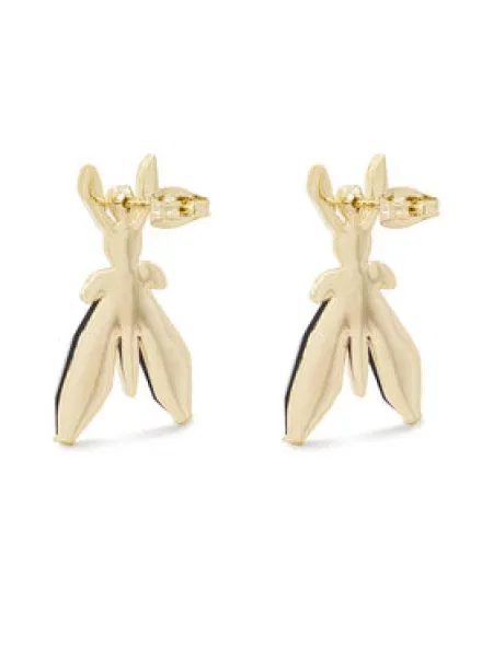 PATRIZIA PEPE Uhani zlata črna