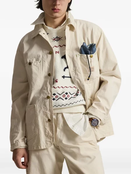 Кожени чорапи Polo Ralph Lauren с отворена пета с пейсли десен бяло