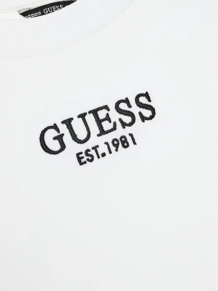 Детский лонгслив Guess белый
