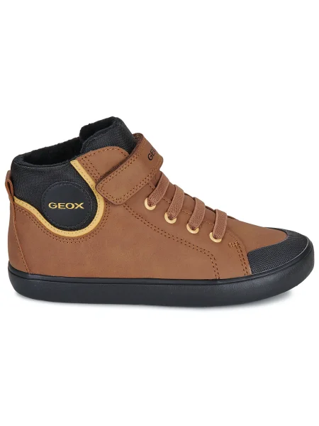 Členkové topánky Geox hnedá