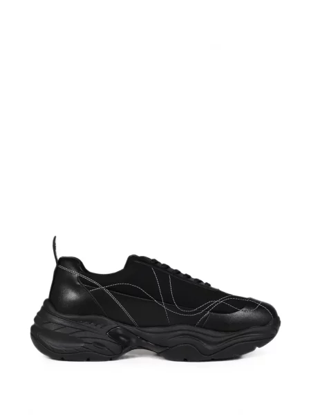 Sneakerși Oao negru