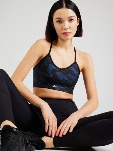 Športová podprsenka Reebok Identity Training čierna