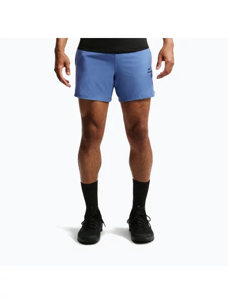 Pantaloni scurți de antrenament pentru bărbați Nike Pro Training indigo storm/black negru