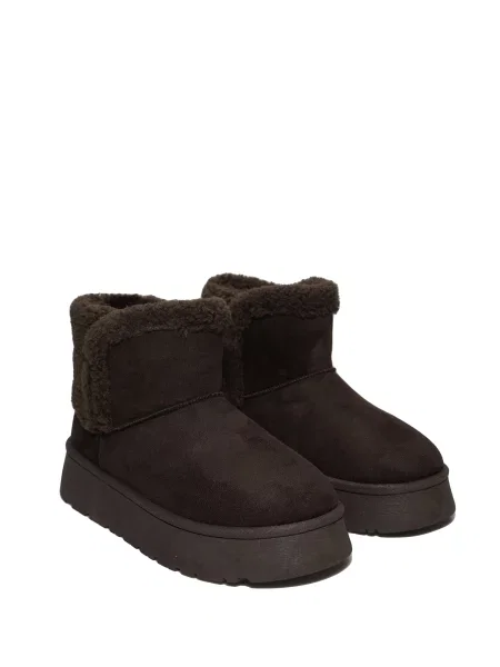 Замшевые сапоги Navigator коричневые