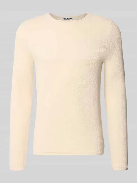 Sweter o kroju slim fit z czystej bawełny Review