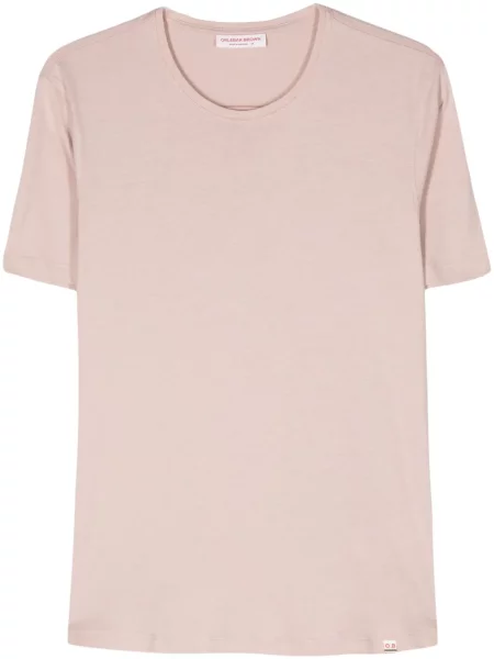 Tricou Orlebar Brown fără armătură roz
