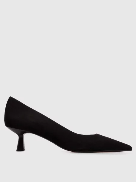 Замшевые туфли Stuart Weitzman черные