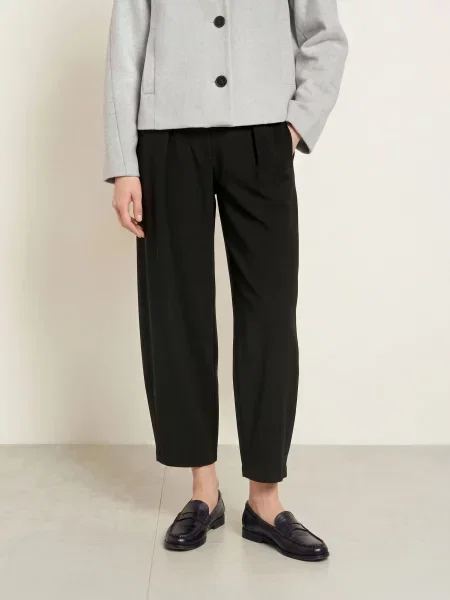Opus Pants Kalhoty Mikha černá