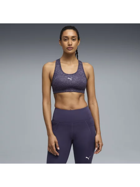 PUMA Stanik treningowy z wyściółką Odzież S fioletowy