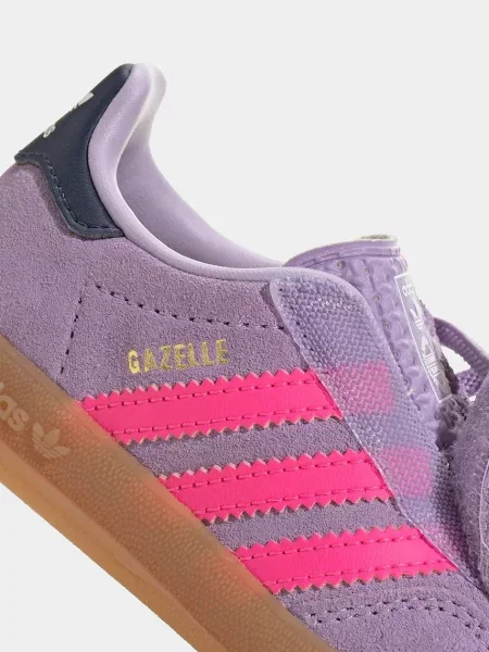 Adidas Originals Дитячі замшеві кросівки GAZELLE INDOOR