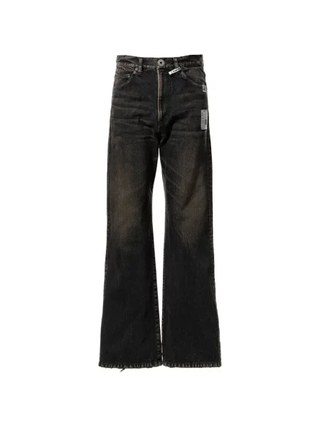 Blugi evazați Maison Mihara Yasuhiro evazate negru
