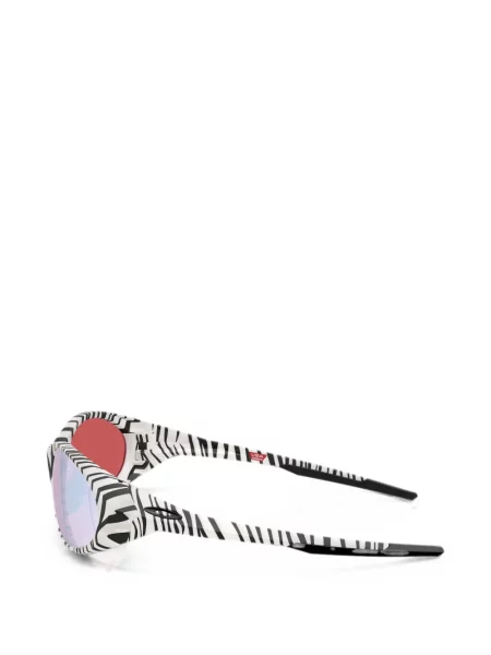 Ochelari de soare Oakley cu imagine cu model zebră alb