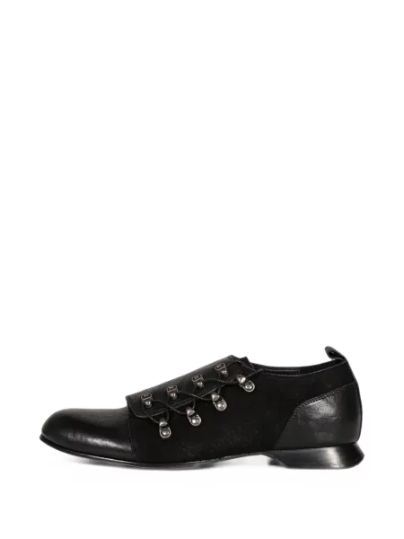 Pantofi derby Troubled Waters din piele negru