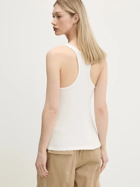 Top Tommy Jeans béžový