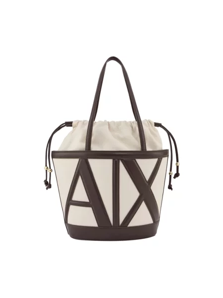 Torebka Armani Exchange brązowa