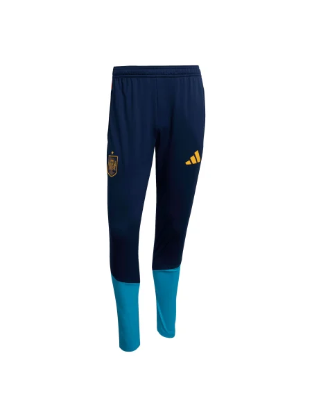 ADIDAS PERFORMANCE Pantaloni sport RFEF indigo / azur galben