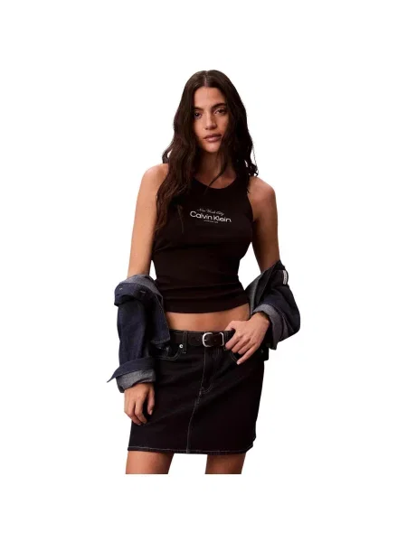 Top Calvin Klein Jeans negru