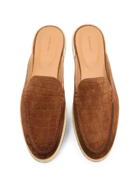 Semišové loafers Magnanni hnědé
