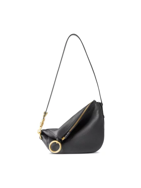 Torebka Burberry skórzana czarna