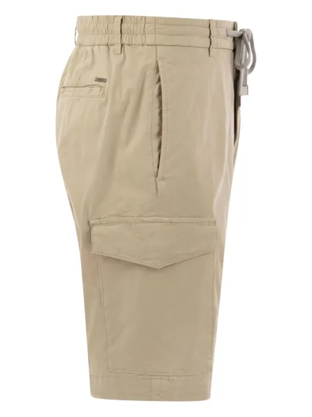 Stahovací šňůrka šortky cargo Peserico