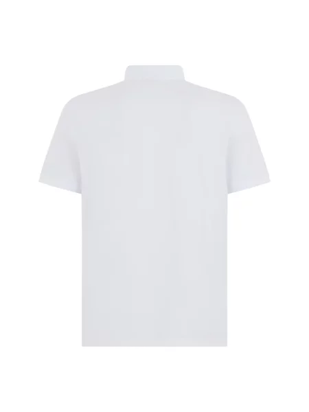 Koszulka polo Stone Island z kamieniami biała