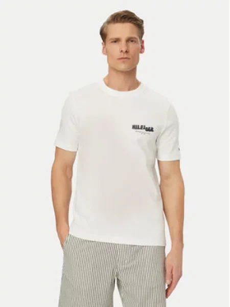 Tommy Hilfiger Marškinėliai Logo Graphic balta