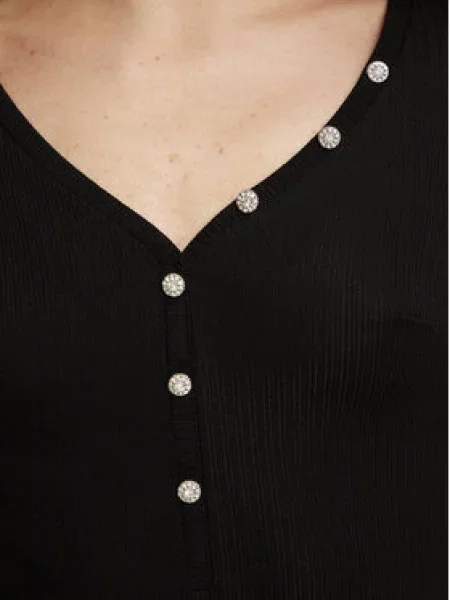 Guess Bluza črna