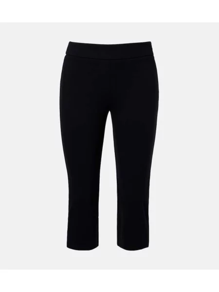 Pantaloni capri Staud negru