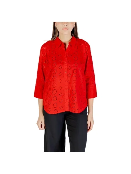 JDY Halenka Tallie krvavě červená