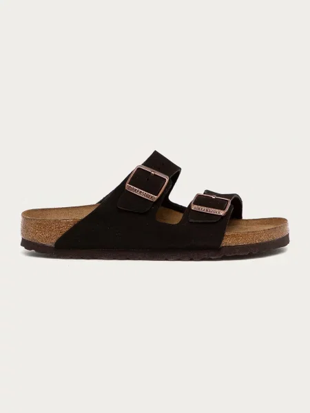 Sneakers Birkenstock Arizona Soft Footbed Suede Leather Unisex Mocha EUR 38 maro