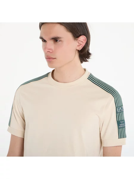 Тениска Emporio Armani Train Logo T-Shirt Fog L