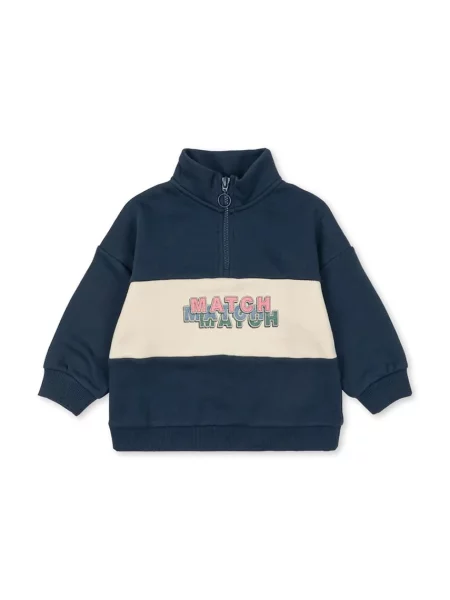Konges Sløjd Дитяча кофта LOU HALF ZIP SWEAT OCS