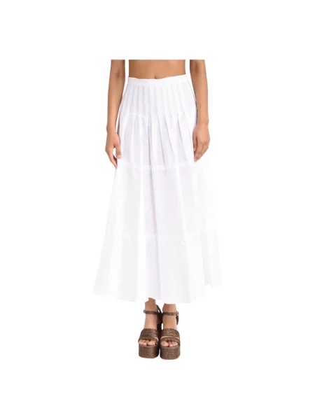 Maxi spódnica maxi Max Mara Studio biała