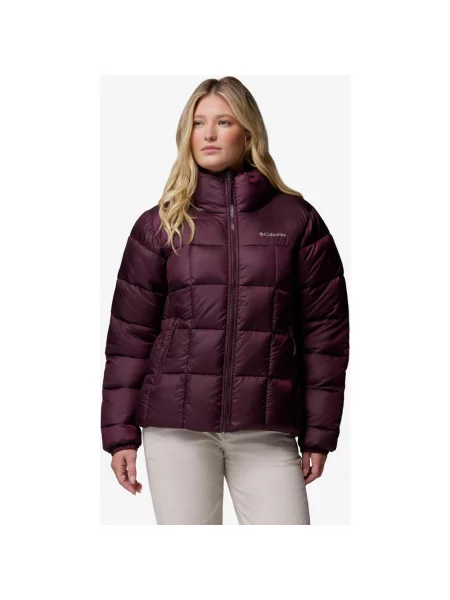 Kurtka Columbia Puffect III Full Zip burdeos XS różowa