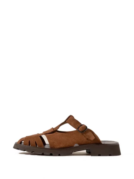 Papuci tip mules Hereu maro