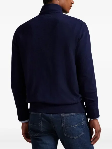 Μικρός κασκέτο Polo Ralph Lauren με χαμηλή μέση υφαίνω διαγωνίως πράσινο