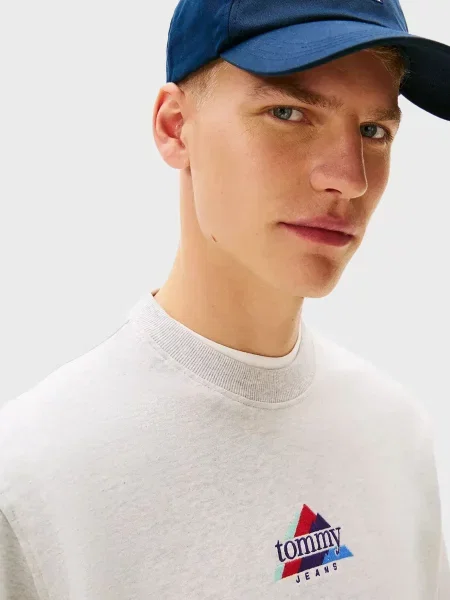 Свитшот Tommy Jeans серый