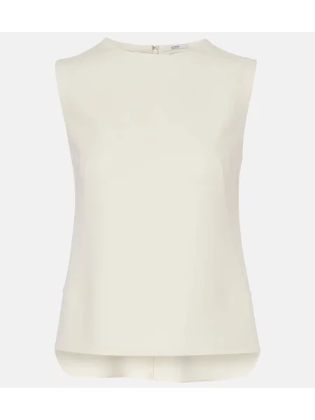 Top Fforme z baskinką biały