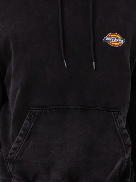 Hanorac cu glugă Dickies Construct cu autograf negru
