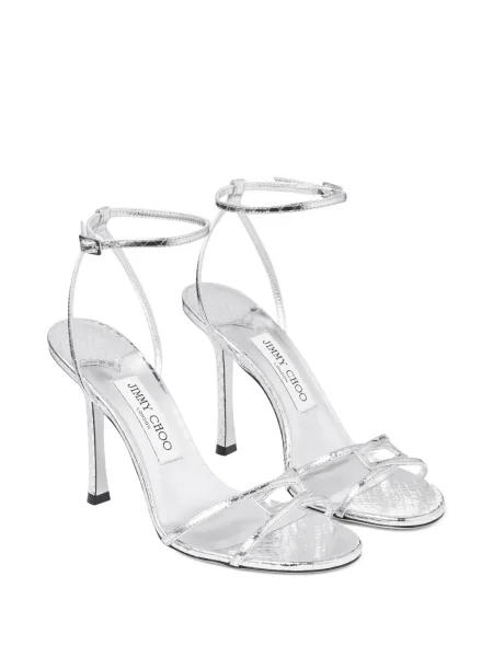 Sandale Jimmy Choo argintiu