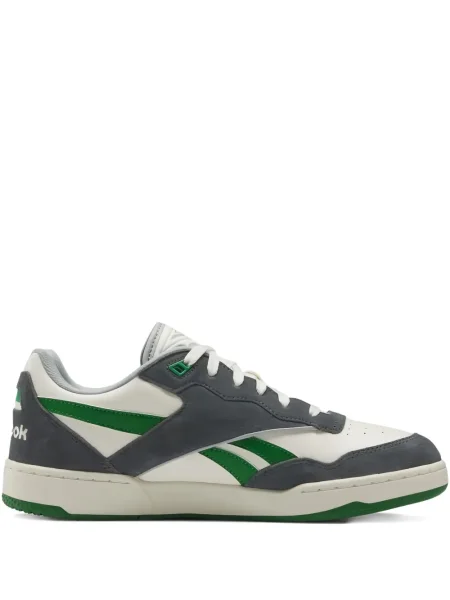 Sneakerși Reebok din piele de căprioară gri