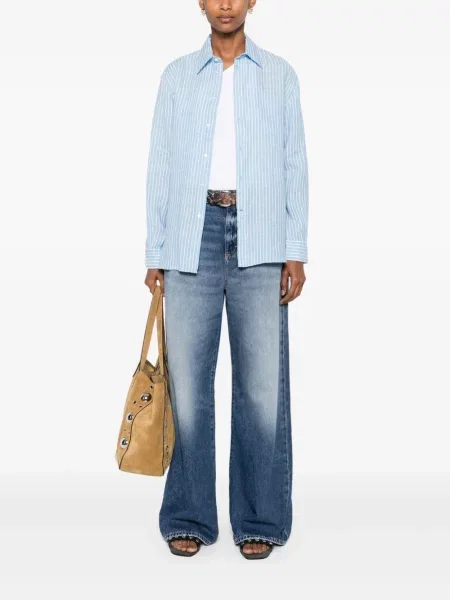 Portofel Polo Ralph Lauren din poplin cu imagine în carouri albastru