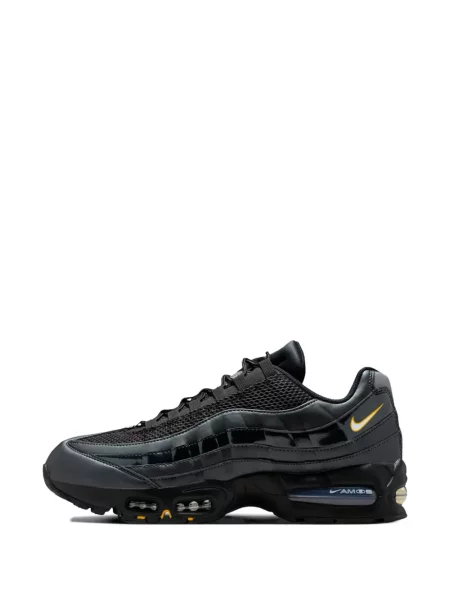 Sneakerși Nike Romaleos cu șireturi din piele gri