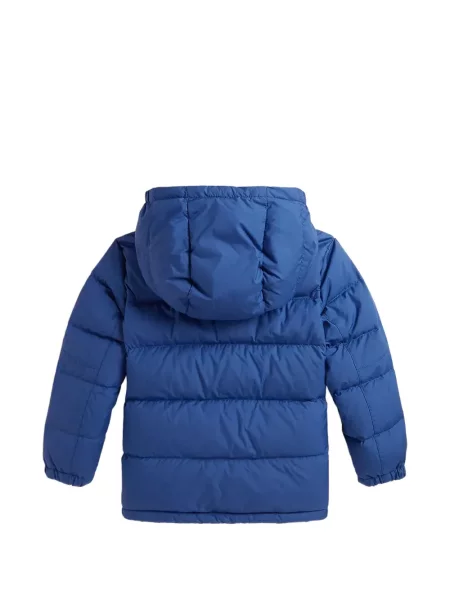 Kurtka puchowa dziecięca Polo Ralph Lauren niebieska