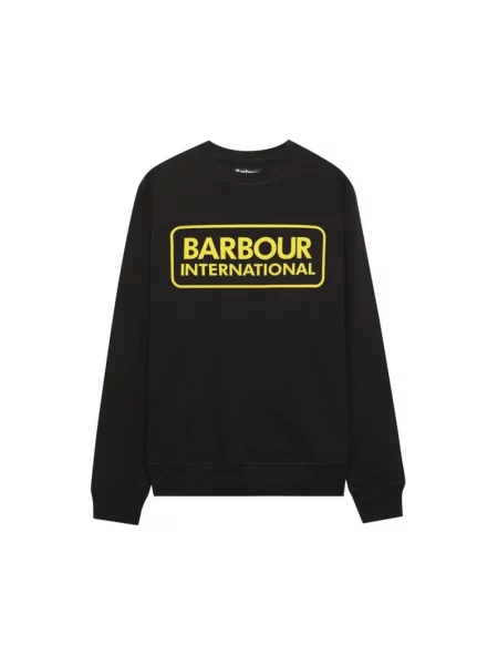 Bluza Barbour z logo czarna