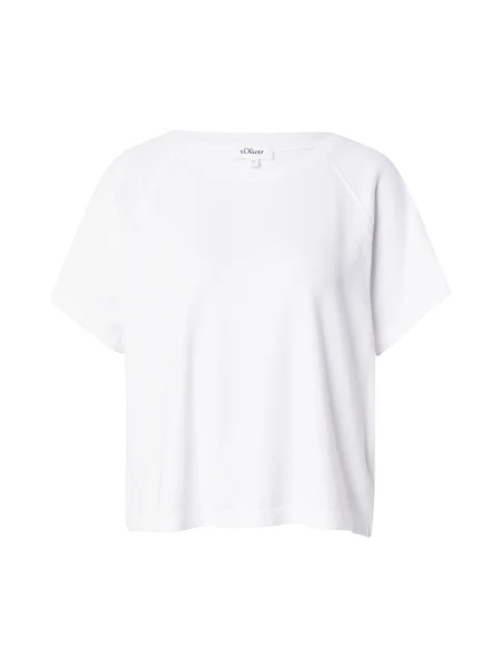S.Oliver Tricou alb